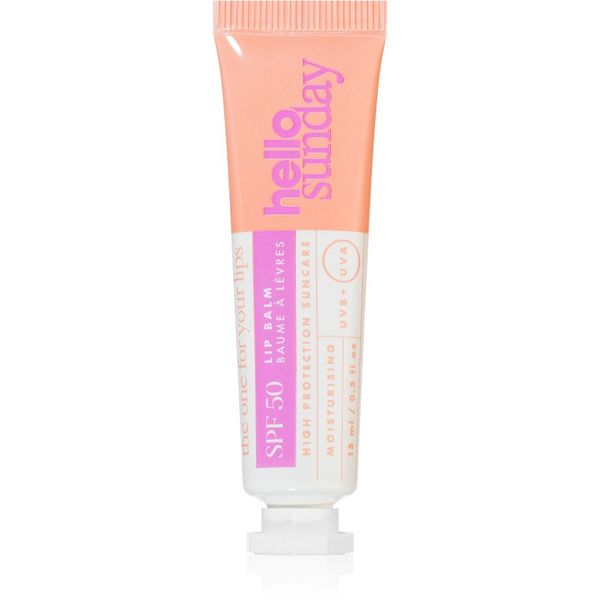 hello sunday hello sunday the one for your lips балсам за устни SPF 50 15 мл.