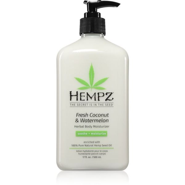 HEMPZ HEMPZ Fresh Coconut & Watermelon хидратиращо мляко за тяло 500 мл.