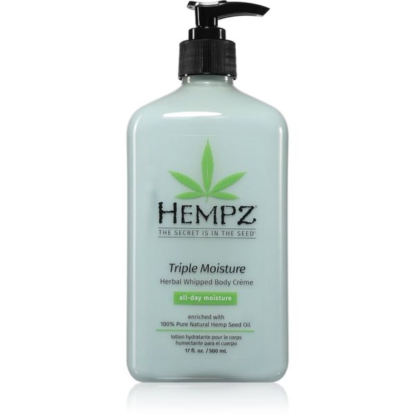 HEMPZ HEMPZ Triple Moisture хидратиращо мляко за тяло 500 мл.