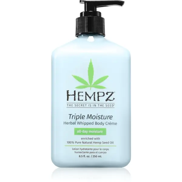 HEMPZ HEMPZ Triple Moisture тоалетно мляко за тяло 250 мл.