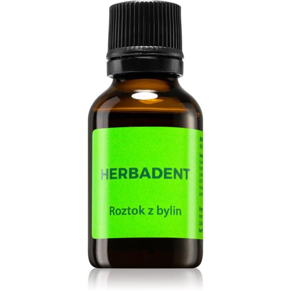 Herbadent Herbadent Original билков разтвор за зъби, език и венци 25 мл.