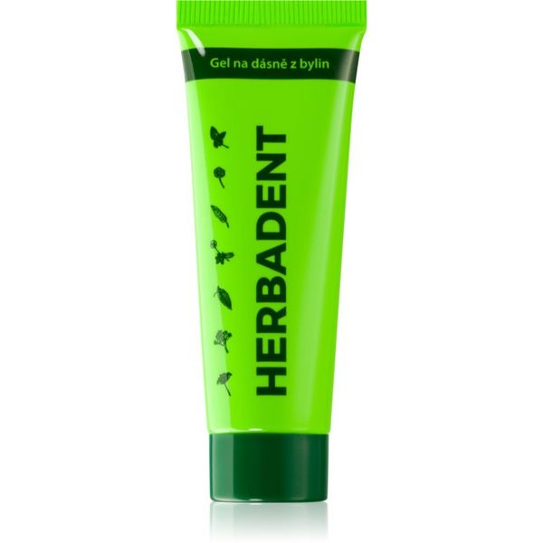 Herbadent Herbadent Original почистващ билков гел за чувствителни венци 25 гр.