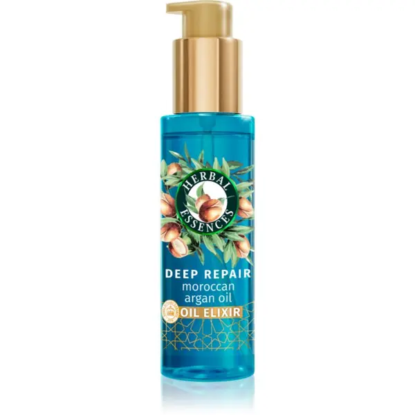 Herbal Essences Herbal Essences Deep Repair Moroccan Argan Oil еликсир без отмиване за увредена и крехка коса 95 мл.