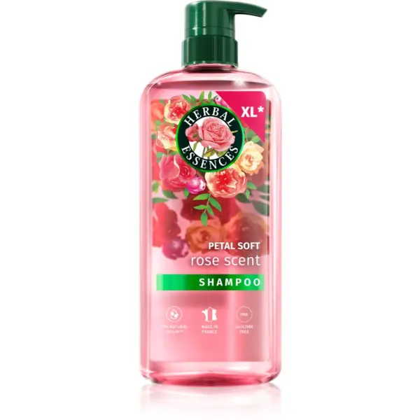 Herbal Essences Herbal Essences Petal Soft Rose Scent интензивен подхранващ шампоан за суха коса 650 мл.