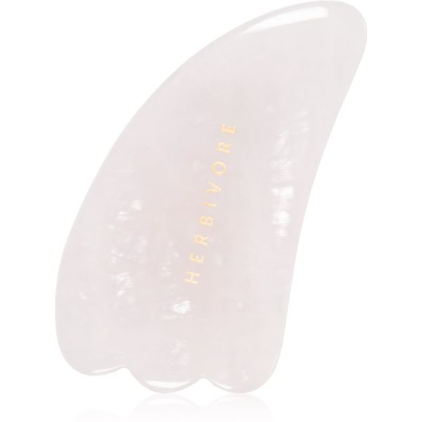 Herbivore Herbivore Rose Quartz Gua Sha масажно приспособление 1 бр.