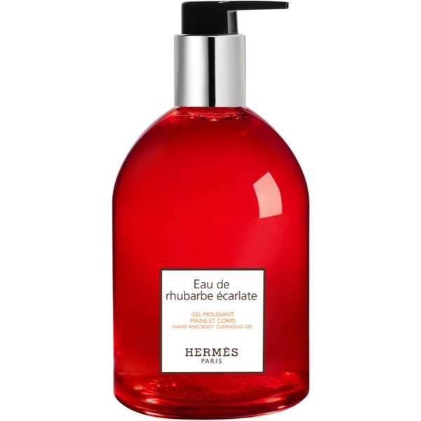Hermès HERMÈS Le Bain Eau de rhubarbe écarlate почистващ гел за ръце и тяло 300 мл.