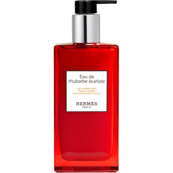 Hermès HERMÈS Le Bain Eau de rhubarbe écarlate тоалетно мляко за тяло унисекс 200 мл.