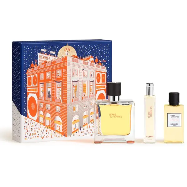 Hermès HERMÈS Terre d’Hermès Parfum Set подаръчен комплект за мъже