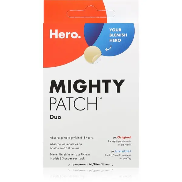 Hero Cosmetics Hero Cosmetics Mighty Patch Duo лепенка против акне 12 бр.