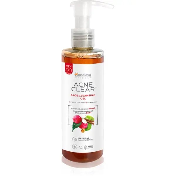 Himalaya Herbals Himalaya Herbals Acne Clear+ Face Cleasing Gel почистващ гел против акне 200 мл.