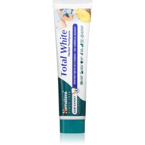 Himalaya Herbals Himalaya Herbals Gum Expert Total White билкова паста за зъби с избелващ ефект 100 мл.