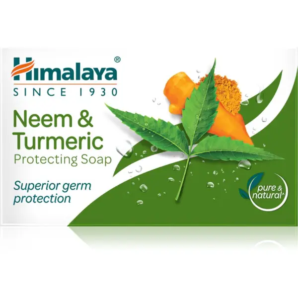 Himalaya Herbals Himalaya Herbals Neem & Turmeric твърд сапун с антибактериална добавка 75 гр.