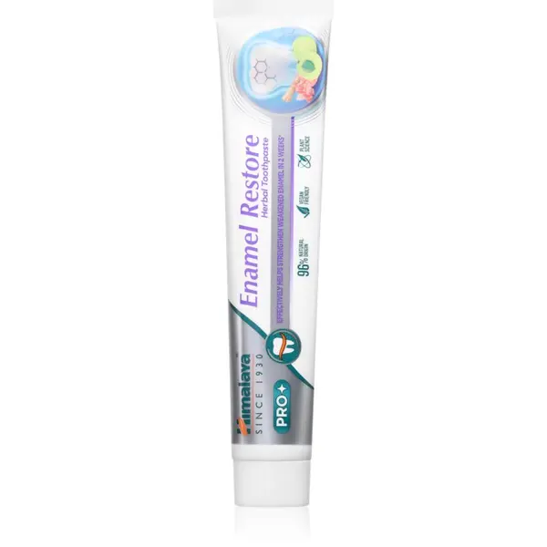 Himalaya Herbals Himalaya Herbals PRO Enamel Restore натурална паста за зъби за да се засили зъбния емайл 75 мл.