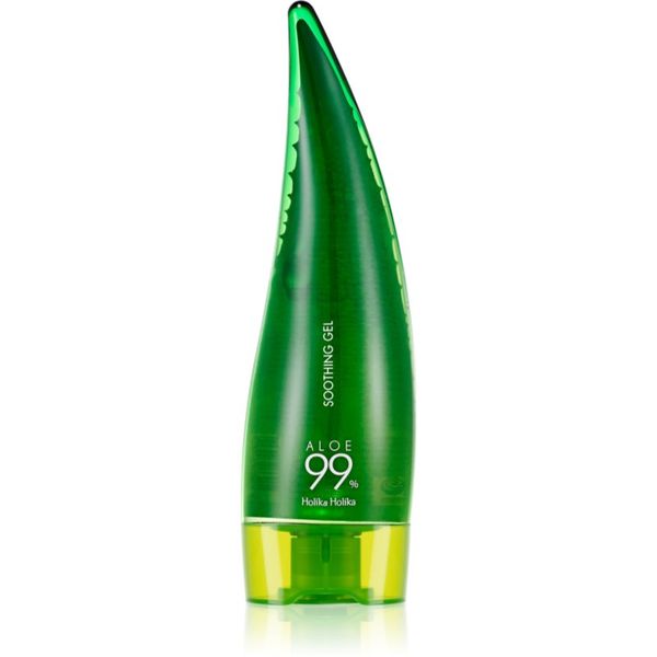Holika Holika Holika Holika Aloe 99% гел за интензивна хидратация и освежаване на кожата на лицето с алое вера 250 мл.