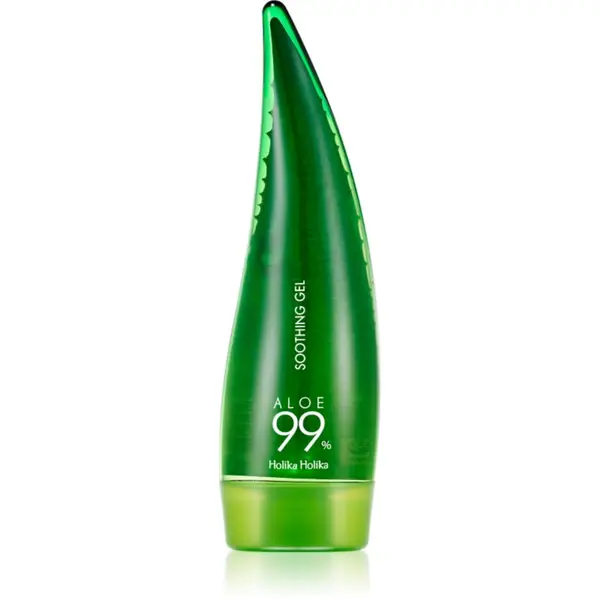 Holika Holika Holika Holika Aloe 99% гел за интензивна хидратация и освежаване на кожата на лицето с алое вера 55 мл.