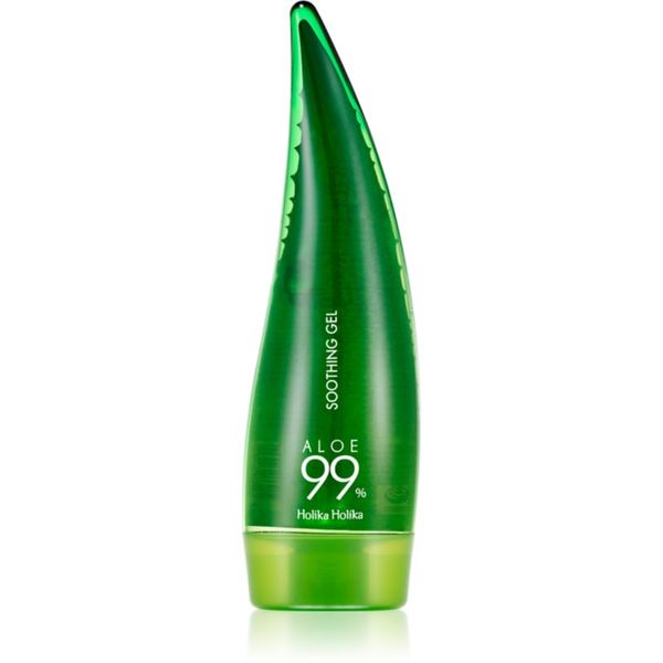 Holika Holika Holika Holika Aloe 99% гел за интензивна хидратация и освежаване на кожата на лицето с алое вера 55 мл.