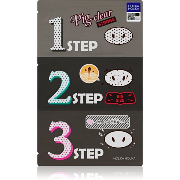 Holika Holika Holika Holika Pig Nose Strong почистваща лепенка за запушени пори по носа 1 бр.