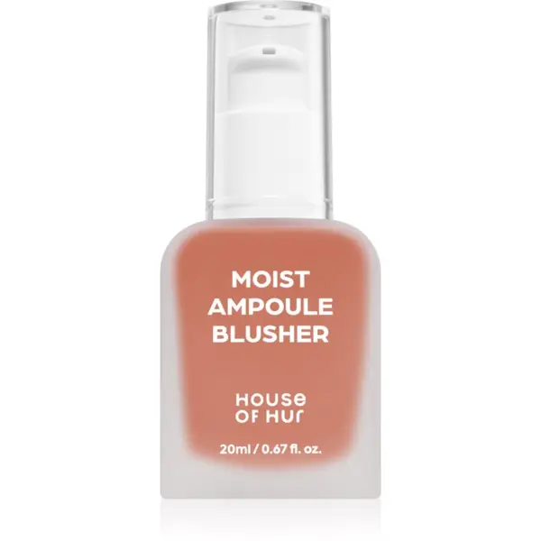 House of Hur House of Hur Moist Ampoule Blusher течен руж цвят 01 Nude Beige 20 мл.