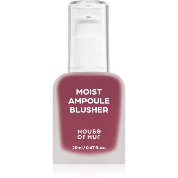 House of Hur House of Hur Moist Ampoule Blusher течен руж цвят 08 Berry Purple 20 мл.