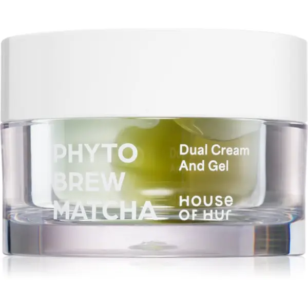 House of Hur House of Hur Phyto Brew Matcha Dual Cream And Gel хидратиращ и озаряващ крем за лице двоен 50 мл.