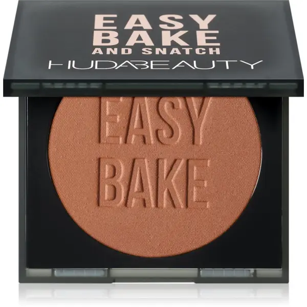 Huda Beauty Huda Beauty Easy Bake and Snatch Brightening and Setting Powder фиксираща пудра за мигновено озаряване цвят Coffee Cake 8.5 гр.