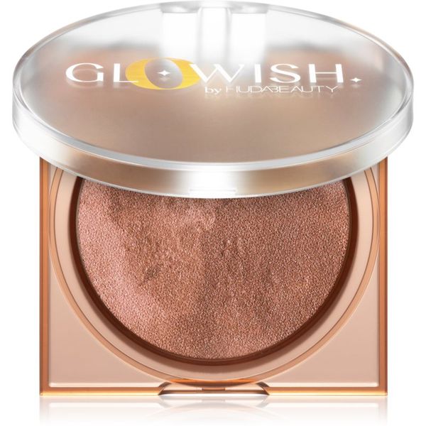 Huda Beauty Huda Beauty Glo Wish Soft Radiance Mini компактна бронзираща пудра цвят 04 - Deep Tan 3 гр.