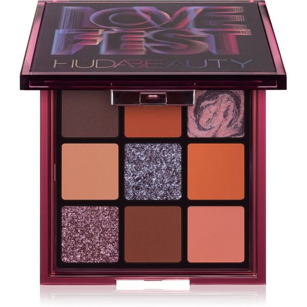 Huda Beauty Huda Beauty Lovefest Obsessions палитра сенки за очи 7 гр.