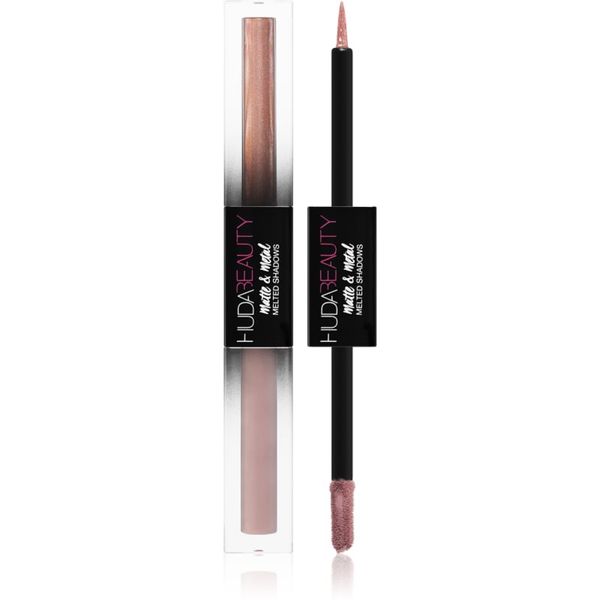 Huda Beauty Huda Beauty Matte & Metal Melted течни очни сенки цвят Request Line and Slow Jams 2x2 мл.