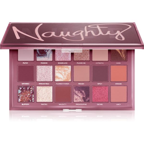 Huda Beauty Huda Beauty Naughty Nude Eyeshadow Palette палитра сенки за очи 16,8 гр.