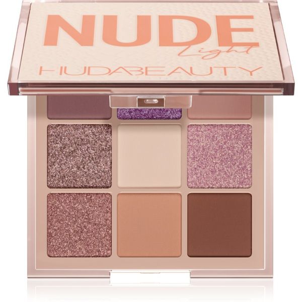 Huda Beauty Huda Beauty Nude Obsessions палитра сенки за очи цвят Nude Light 34 гр.