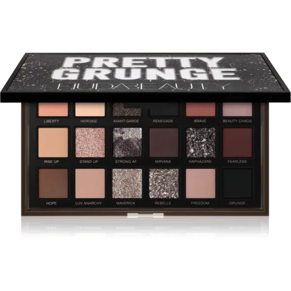 Huda Beauty Huda Beauty Pretty Grunge Eyeshadow Palette палитра сенки за очи 16.8 гр.