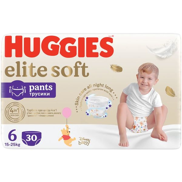 Huggies Huggies Extra Care Pants Size 6 еднократни пелени гащички 15-25 kg 30 бр.