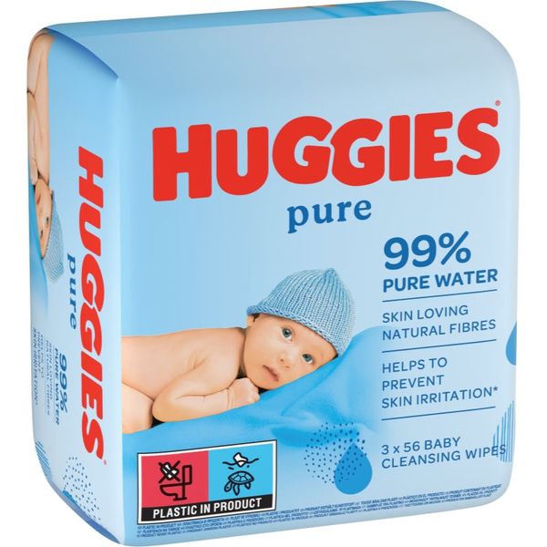 Huggies Huggies Pure почистващи кърпички 3x56 бр.