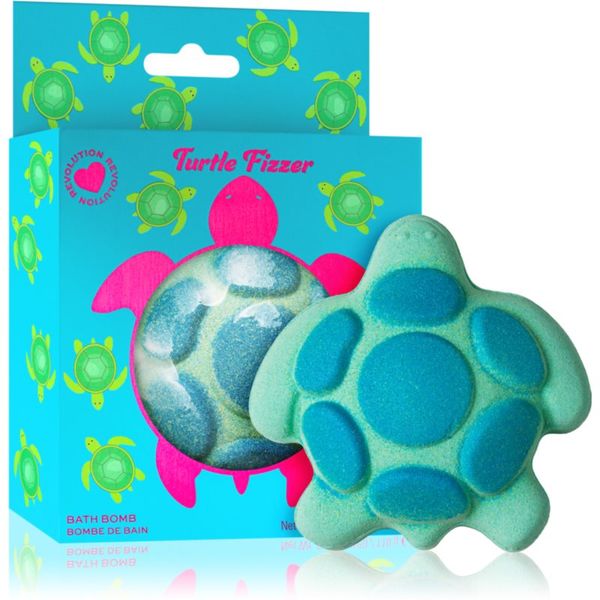 I Heart Revolution I Heart Revolution Bath Fizzer Turtle бомбичка за вана с аромат Citrus & Green apple 110 гр.