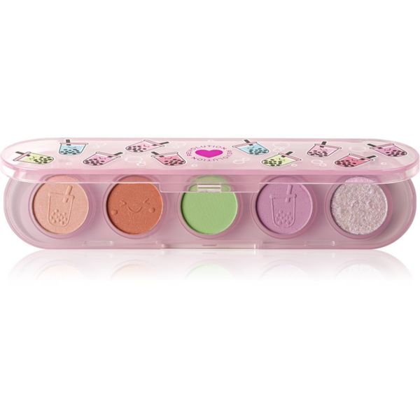 I Heart Revolution I Heart Revolution Bubble Tea Mini Matchi Palette палитра сенки за очи 4 гр.