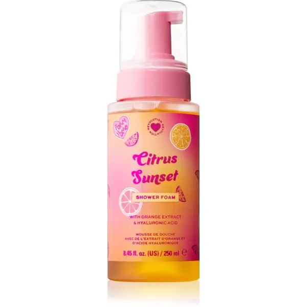I Heart Revolution I Heart Revolution Citrus Sunset Shower Foam душ пяна 250 мл.