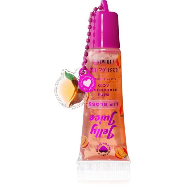 I Heart Revolution I Heart Revolution Jelly Juice Lip Tubes блясък за устни цвят Peach 10 мл.