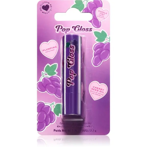 I Heart Revolution I Heart Revolution Pop Gloss тониращ балсам за устни цвят Plum Purple 2.7 гр.
