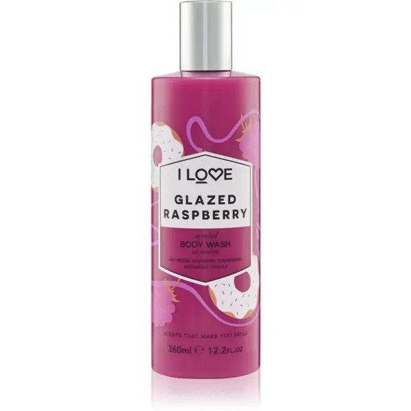 I Love I Love Glazed Raspberry душ гел 350 мл.