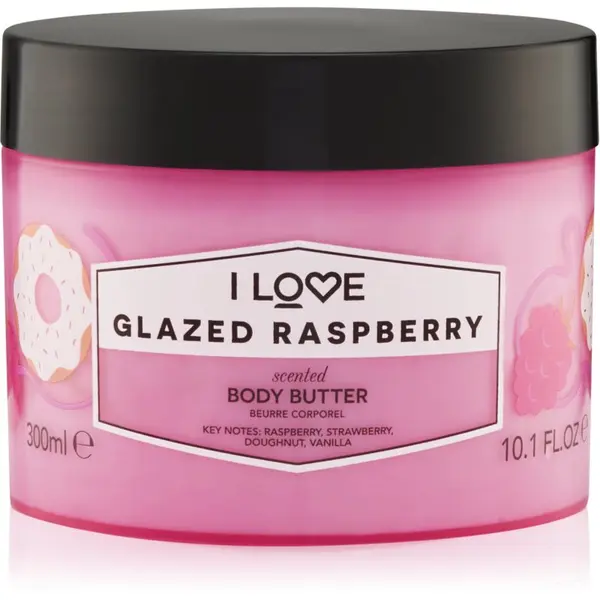 I Love I Love Glazed Raspberry масло за тяло 330 мл.