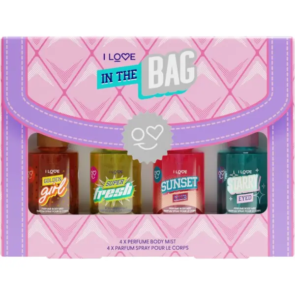 I Love I Love In The Bag подаръчен комплект спрей за тяло