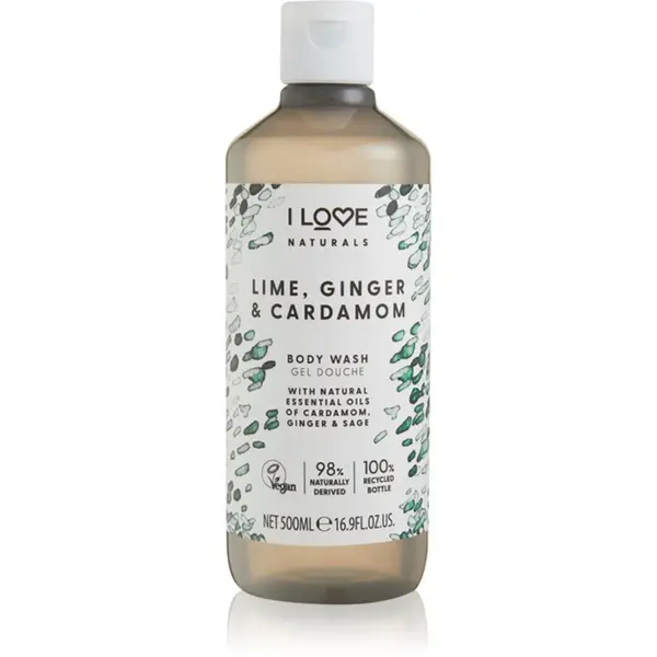 I Love I Love Naturals Lime, Ginger & Cardamom душ гел 500 мл.