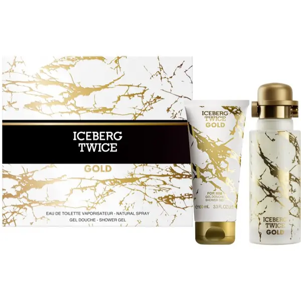 Iceberg Iceberg Twice Gold подаръчен комплект за мъже 1 бр.
