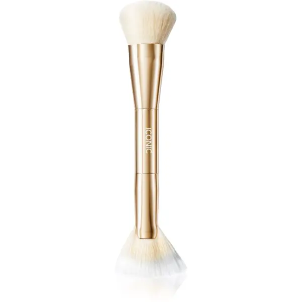 ICONIC London ICONIC London Cheek Glow Duo Brush двустранна четка 1 бр.