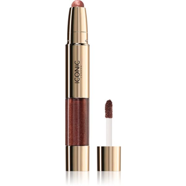 ICONIC London ICONIC London Glaze Crayon сенки за очи с блясък цвят Desert Rose 5.14 гр.