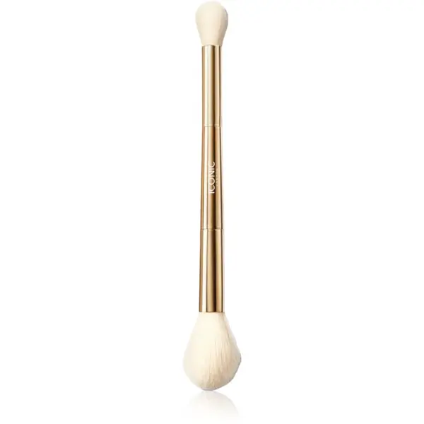 ICONIC London ICONIC London Highlight & Blush Brush двустранна четка за руж и контуриране 1 бр.