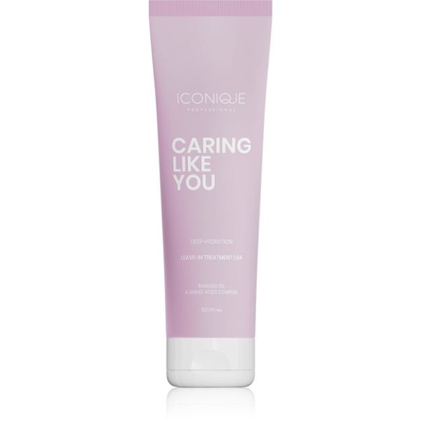 ICONIQUE Professional ICONIQUE Professional CARING LIKE YOU Deep Hydration Leave-in treatment 150 ml грижа без отмиване за суха и увредена коса 150 мл.
