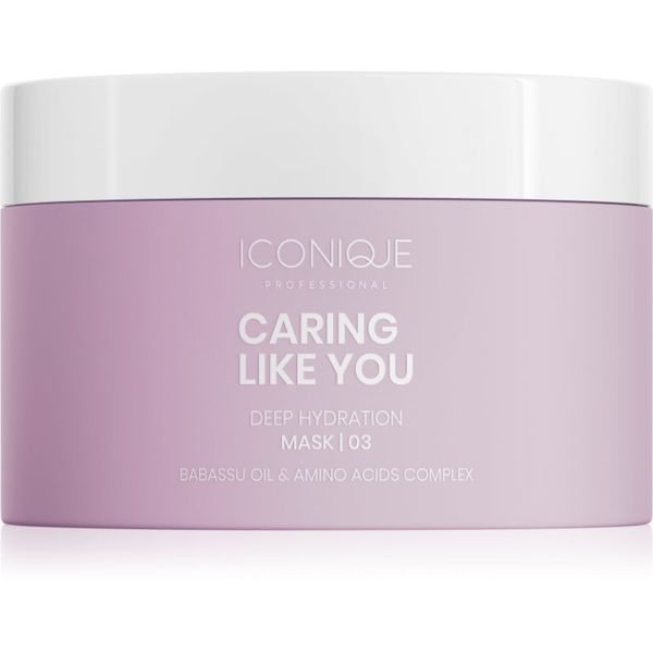 ICONIQUE Professional ICONIQUE Professional CARING LIKE YOU Deep Hydration Mask 200ml хидратираща в дълбочина маска за суха и увредена коса 200 мл.