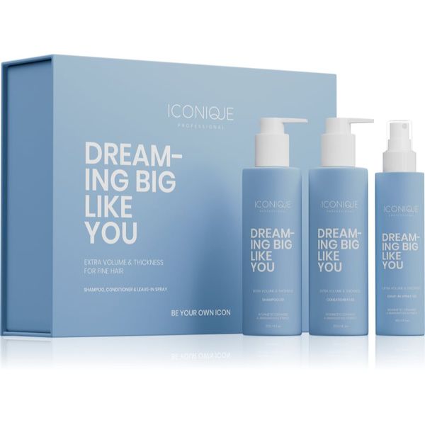 ICONIQUE Professional ICONIQUE Professional DREAMING BIG LIKE YOU Volume & Thickness Set: Shampoo 250 ml, Conditioner 250 комплект за увеличаване на обема