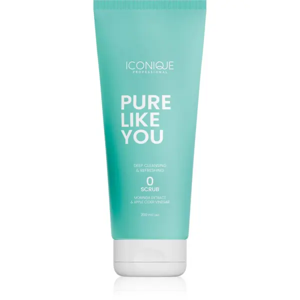 ICONIQUE Professional ICONIQUE Professional PURE LIKE YOU Deep Cleansing & Refreshing Scrub почистващ пилинг за мазна кожа на скалпа 200 мл.
